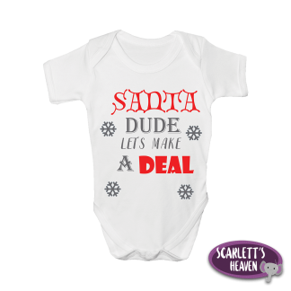 Baby Grow - Santa Dude Short Sleeve