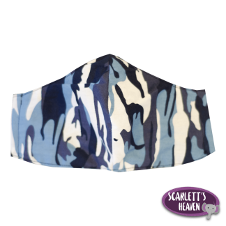 Face Mask - Camo Blue - Limited