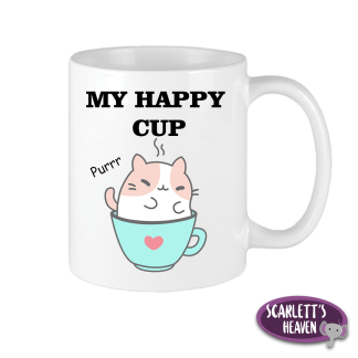 Printed Mugs - Cat